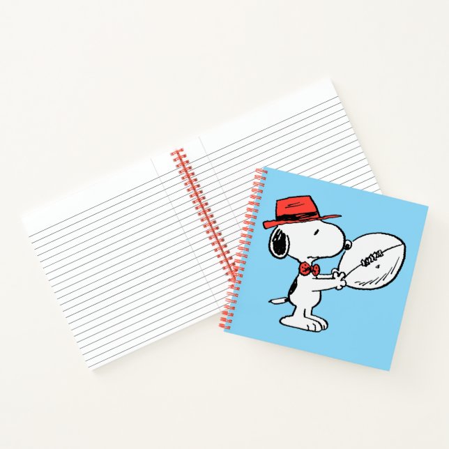 Cuaderno Fútbol deportivo Snoopy Varsity (Interior)