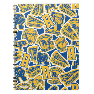 Cuaderno Fútbol en Riverdale y patrón de alegría