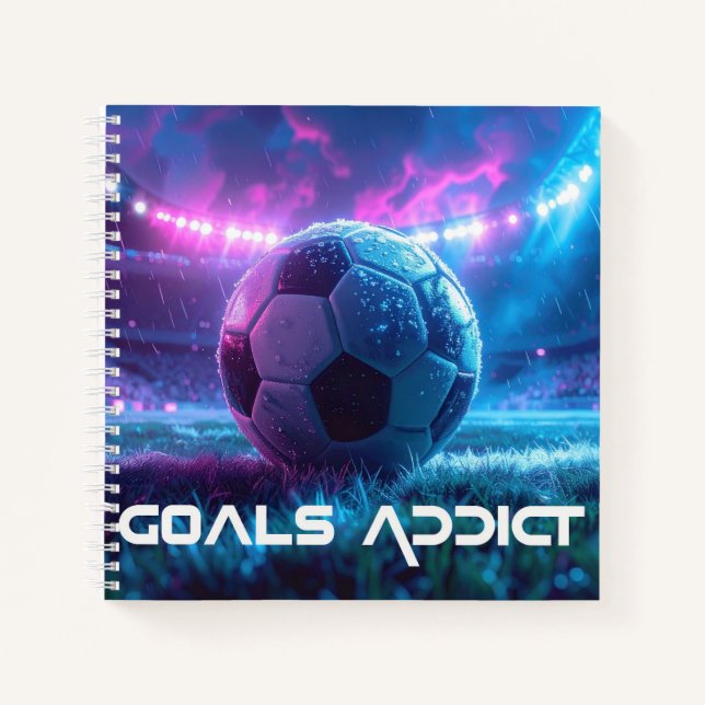CUADERNO FÚTBOL - FÚTBOL - GOLES (Anverso)
