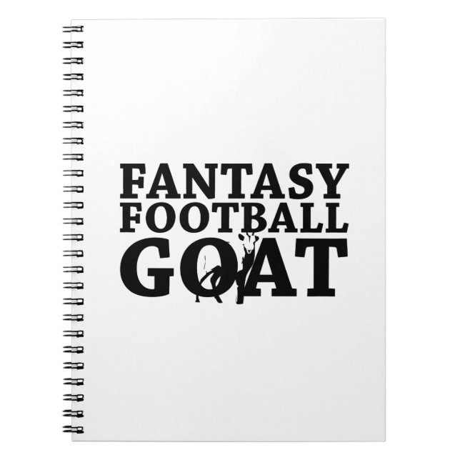 Cuaderno Fútbol Goa de la fantasía para los campeones (Frente)