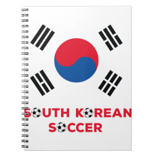 Cuaderno Fútbol surcoreano