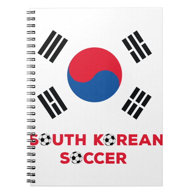 Cuaderno Fútbol surcoreano (Frente)