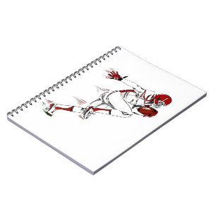 Cuaderno Futbolista americano