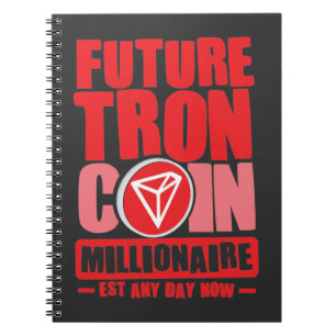 Cuaderno Futura moneda de TRON Millionaire