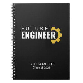 Cuaderno Future Engineer Personalized Graduation