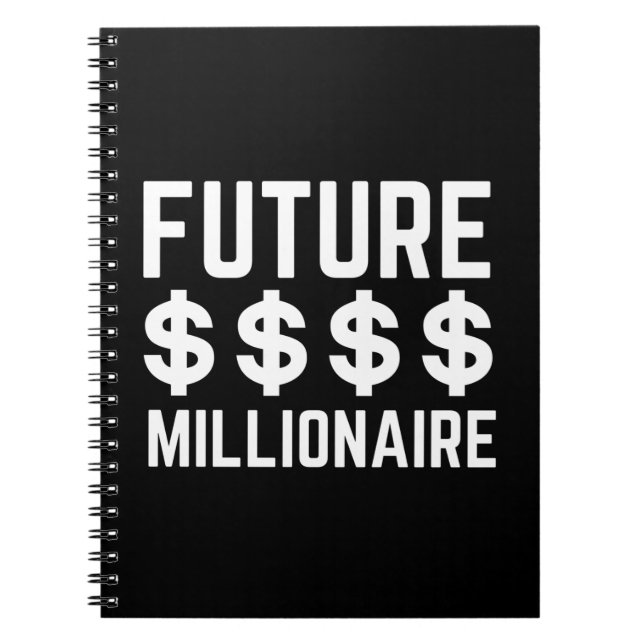 Cuaderno Future Millionaire (Frente)