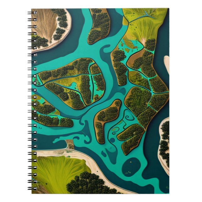 Cuaderno Futuristic Marshlands (Frente)