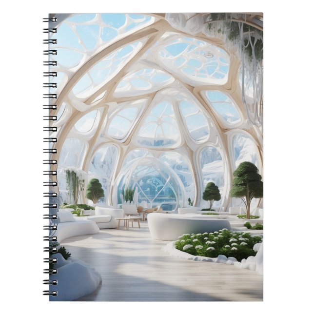 Cuaderno Futuristic town (Frente)