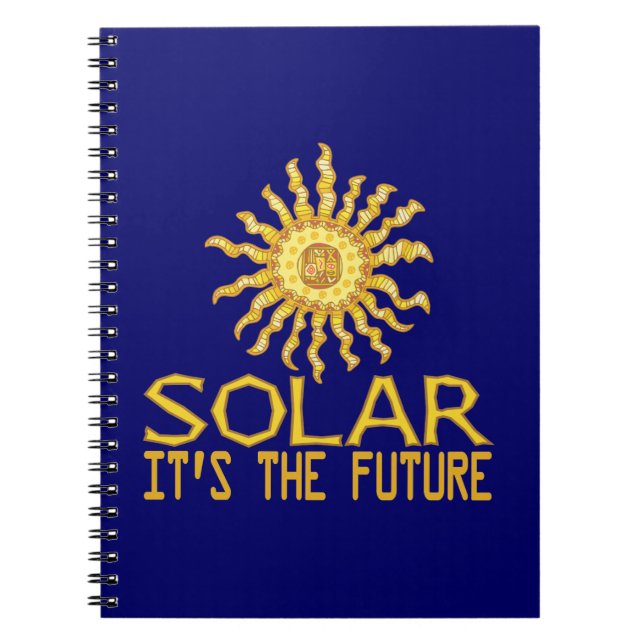 Cuaderno Futuro de energía solar (Frente)