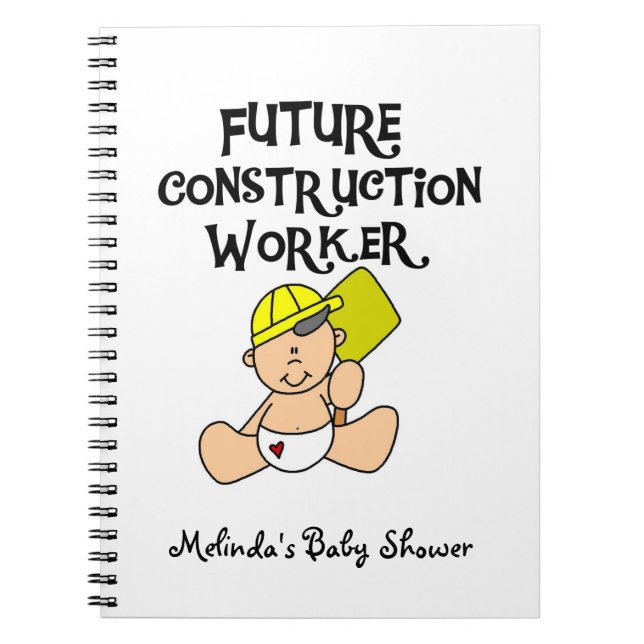 Cuaderno futuro del personalizado del trabajador (Frente)