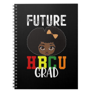 Cuaderno Futuro graduada de HBCU Graduación de la universid