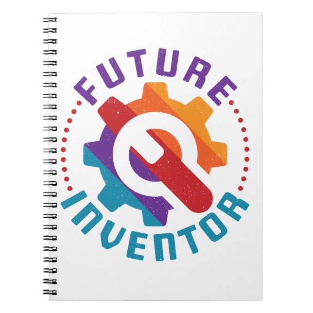 Cuaderno Futuro inventor innovador (Frente)