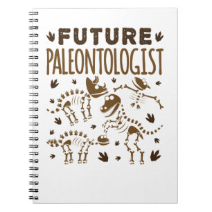 Cuaderno Futuro Paleontólogo Paleontología Huesos Dinosau