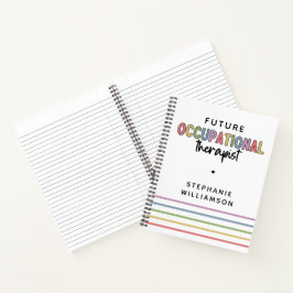 Cuaderno Futuro personalizado a escuela de terapeuta ocupac
