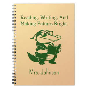 Cuaderno Futuros Brillantes de Lectura y Escritura Diseño d