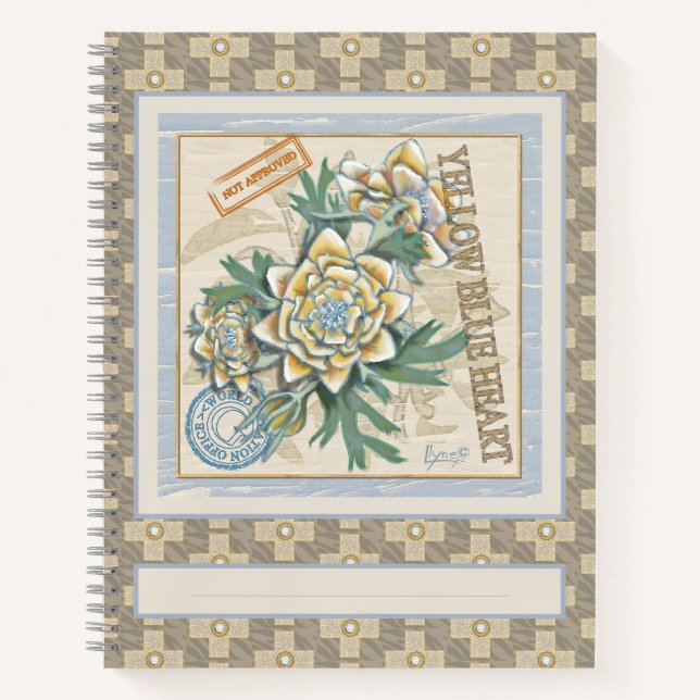 Cuaderno G Creación Oficina de la flor amarilla (Anverso)