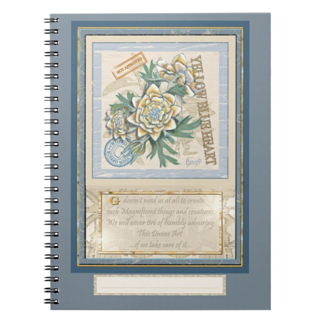 Cuaderno G Creación Oficina de la flor amarilla (Frente)