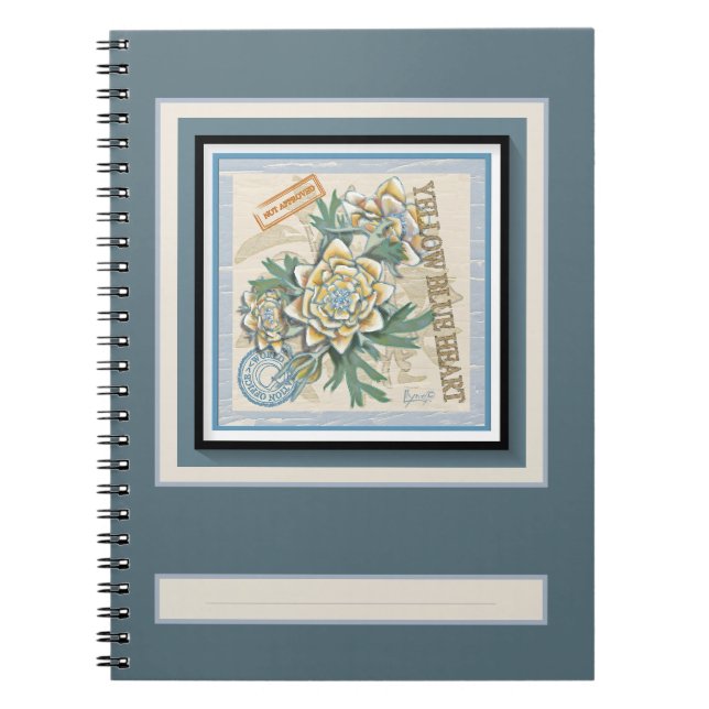 Cuaderno G Creación Oficina de la flor amarilla (Frente)