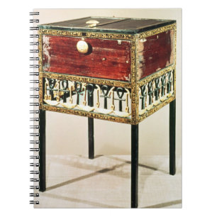 Cuaderno Gabinete adornado del tesoro de Tutankhamun
