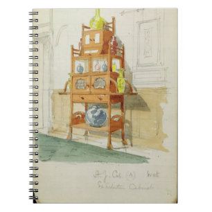 Cuaderno Gabinete de la exposición, c.1860s-70s (w/c y