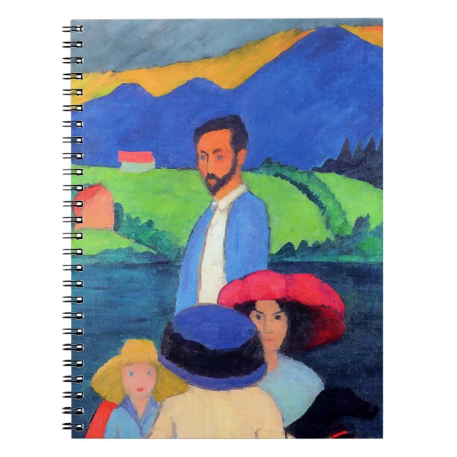 Cuaderno Gabriele Munter Boating (Frente)