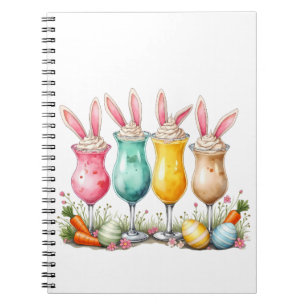 Cuaderno Gafas de lata de pascua con orejas confitadas