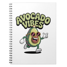Cuaderno Gafas divertidas aguacate