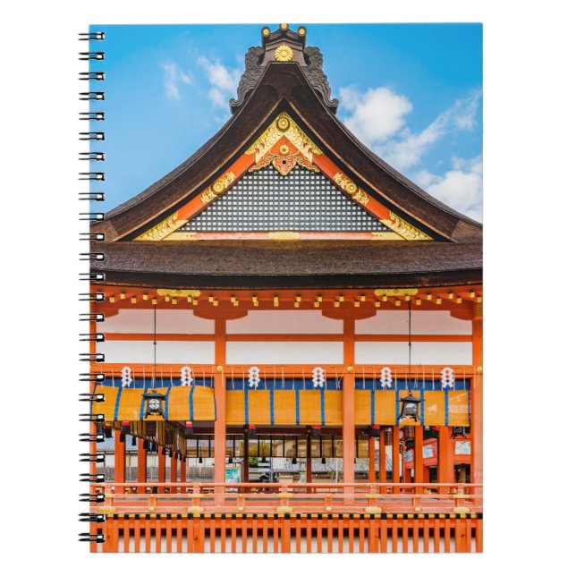 Cuaderno Gai-Haiden, santuario Fushimi Inari-Taisha, Kyoto  (Frente)