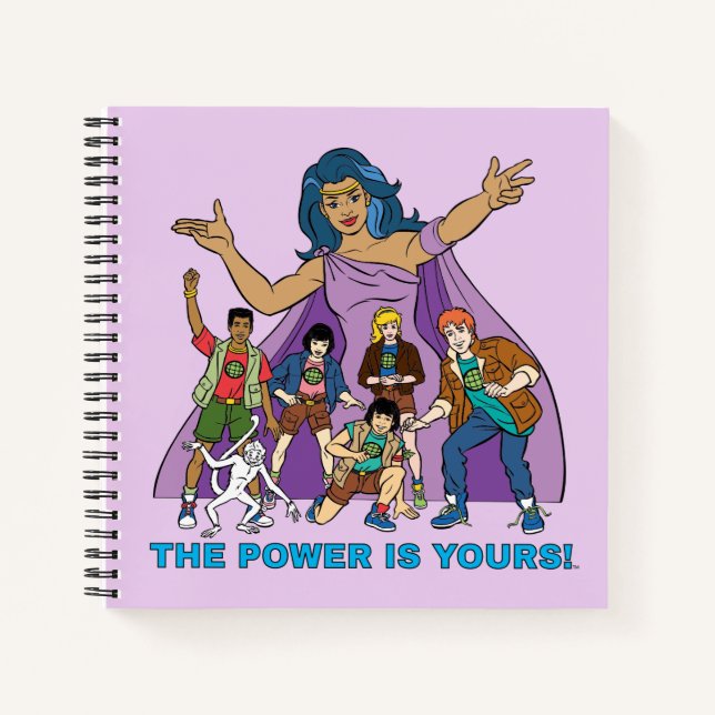 Cuaderno Gaia y el gráfico de los planetarios (Anverso)