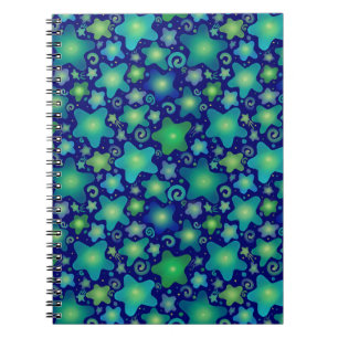 Cuaderno Galaxia acuarela brillante