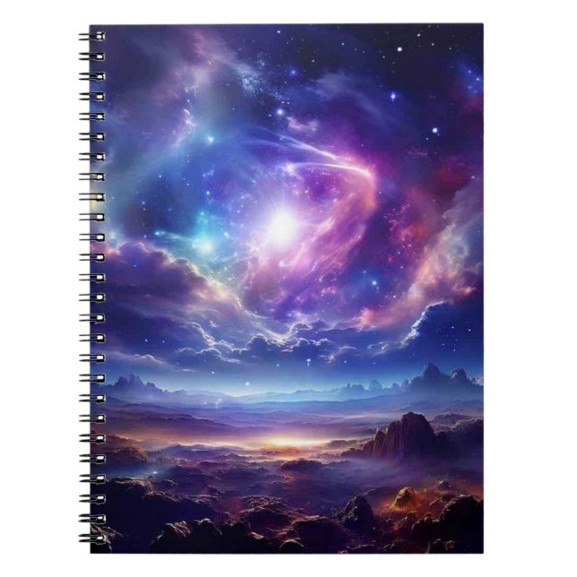 Cuaderno Galaxia Alienigena  (Frente)