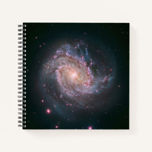 Cuaderno Galaxia con espiral obstruida Messier 83.2