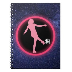 Cuaderno Galaxia de Chicas de fútbol