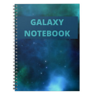 Cuaderno Galaxia de estrellas del espacio exterior
