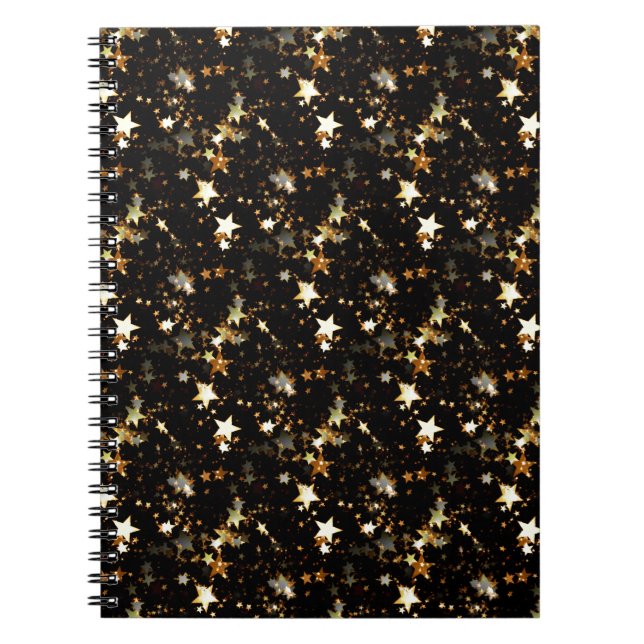 Cuaderno galaxia de oro (Frente)