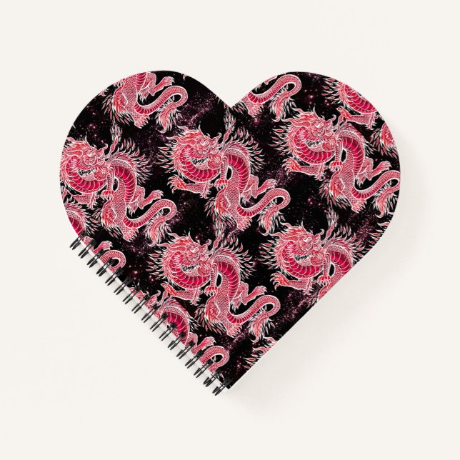 Cuaderno Galaxia del Dragón Rojo (Anverso)