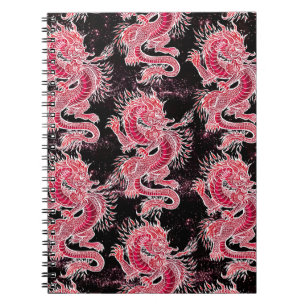 Cuaderno Galaxia del Dragón Rojo