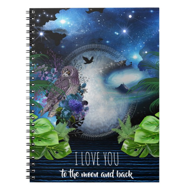 Cuaderno Galaxia del espacio ultraterrestre (Frente)