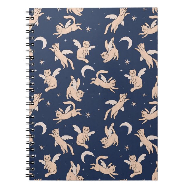 Cuaderno Galaxia del gato volador  (Frente)