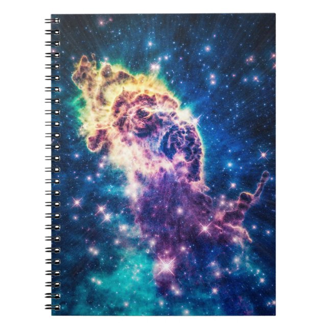 Cuaderno Galaxia espacial Colossal Nebulosa (Frente)