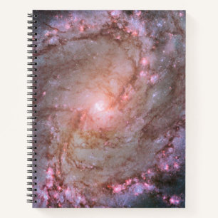 Cuaderno Galaxia Espiral Barrada Messier 83.