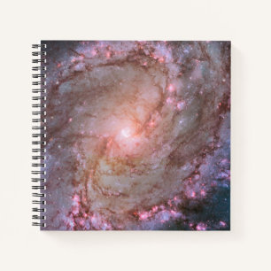 Cuaderno Galaxia Espiral Barrada Messier 83.