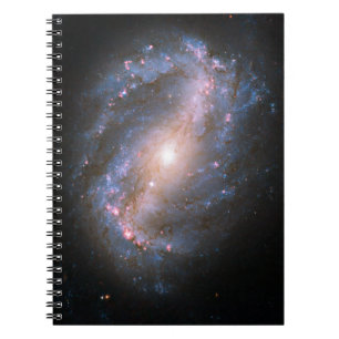 Cuaderno Galaxia espiral con barras