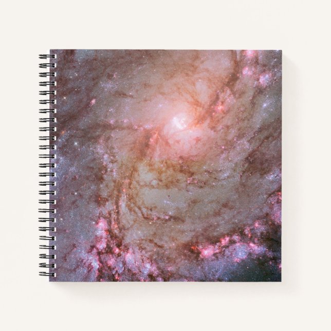 Cuaderno Galaxia espiral M83, Ablaze Con Formación Estrella (Anverso)