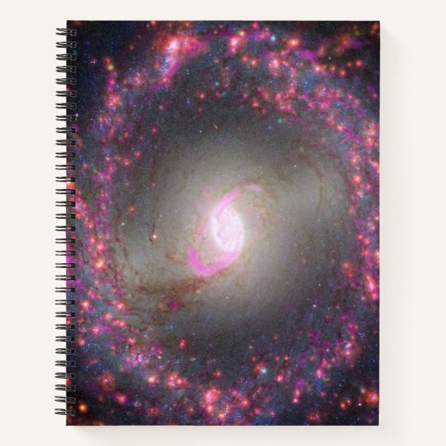 Cuaderno Galaxia Espiral Ngc 3351. (Anverso)