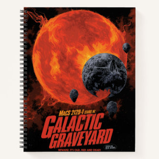 Cuaderno Galaxia Halloween de Halloween en el cementerio es