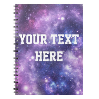 Cuaderno Galaxia personalizada