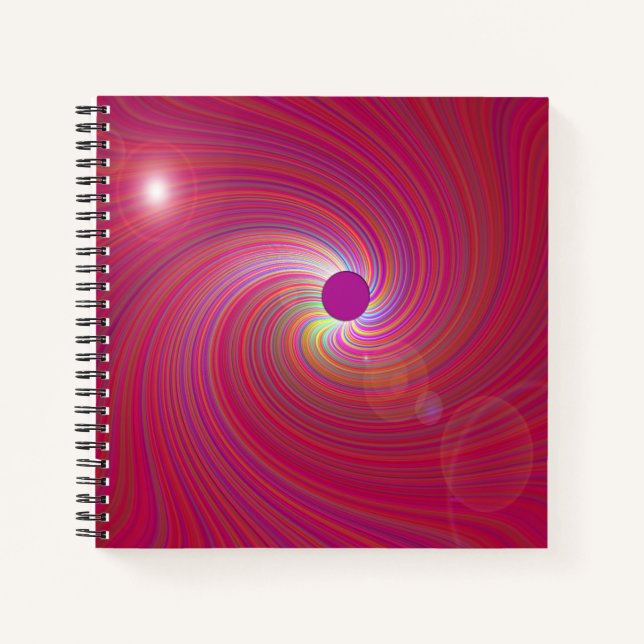Cuaderno Galaxia rosa..... (Anverso)