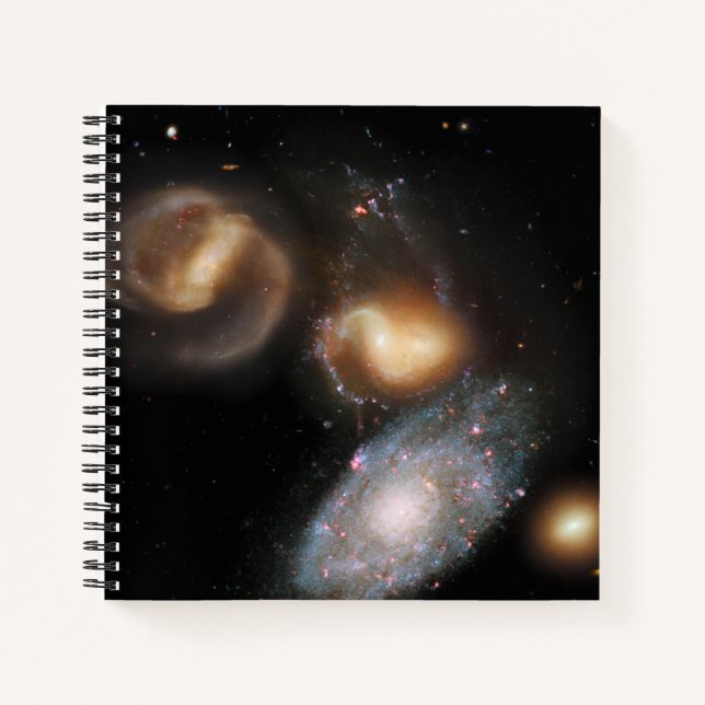 Cuaderno Galaxias Quintet de Stephan (Anverso)