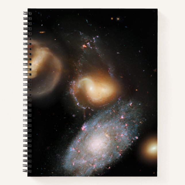 Cuaderno Galaxias Quintet de Stephan (Anverso)